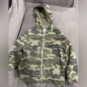 Old Navy Kids Camouflage Jacket - Green and Brown